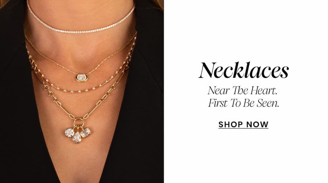 Necklaces. Near the heart. First to be seen. SHOP NOW!