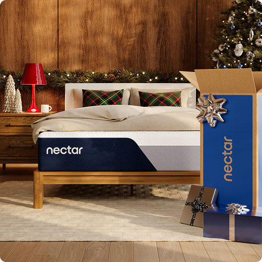 Nectar Memory Foam Mattress - in Holiday Setting