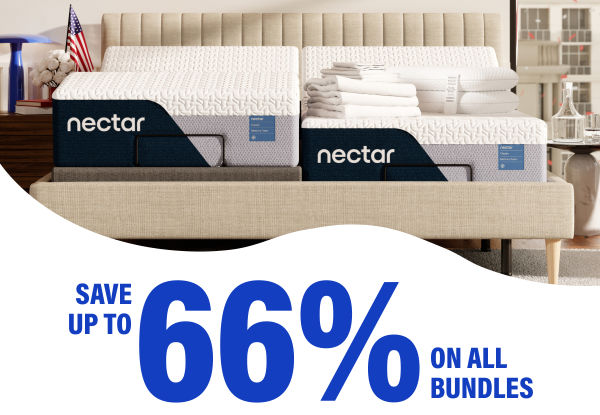Save Up to 66% on Nectar Bed + Frame Bundles