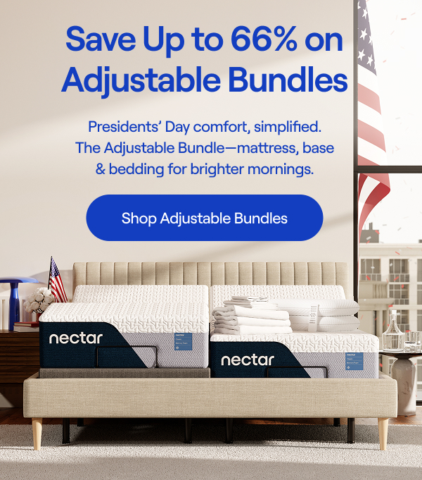 Save up to 66% on Nectar Adjustable Bundles*