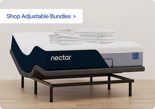 Nectar Adjustable Bundle (Bedding Set Included)