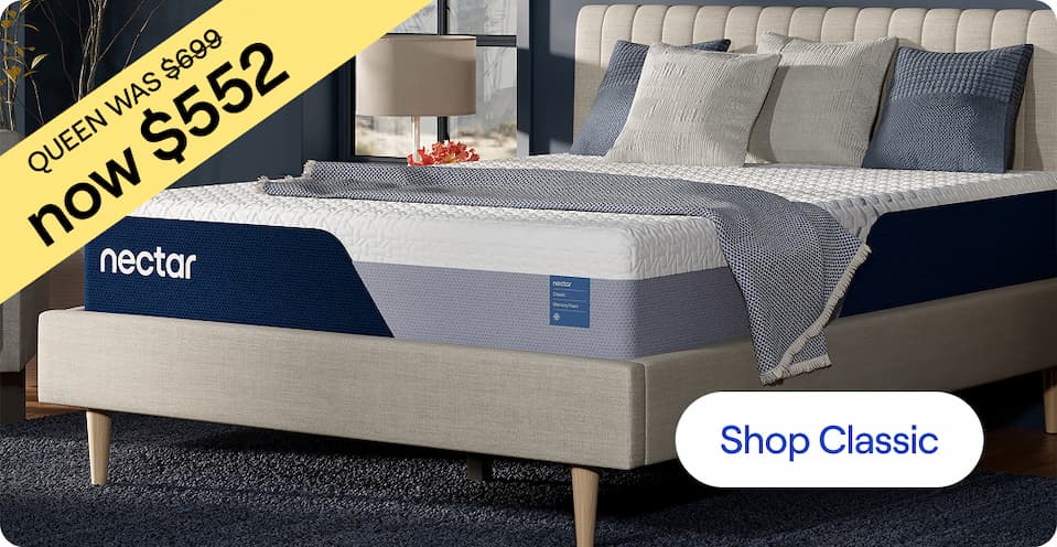 Queen now $522 (was $699) - Nectar Classic Memory Foam Mattress