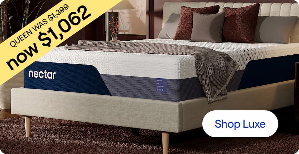 Queen now $1062 (was $1399) - Nectar Luxe Memory Foam Mattress