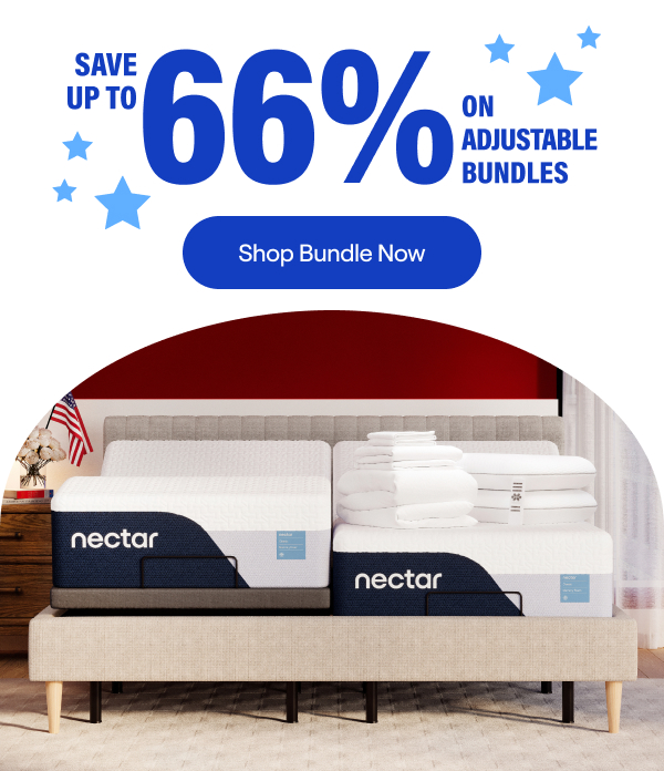 Save up to 66% on Nectar Adjustable Bundles*