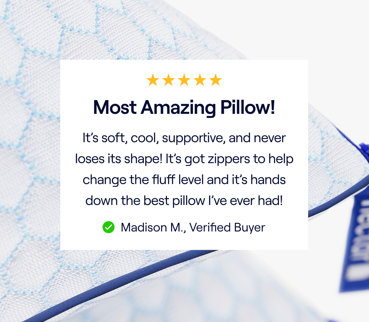 3 Levels of Custom Firmness – customize support + loft | Cooling Cover – sleep cooler and more comfortably | Made to Pair with Nectar – enhances alignment + pressure relief | Risk-Free Value – 2 free with mattress purchase