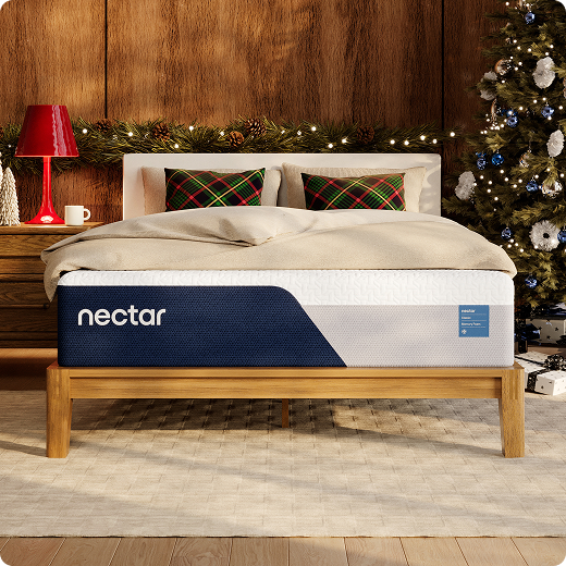 Nectar Memory Foam Mattress - in Holiday Setting