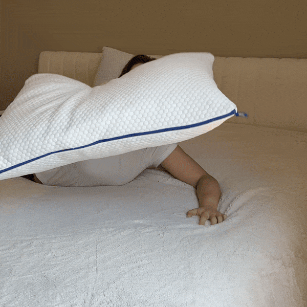 Free 2-Pack Tri-Comfort Cooling Pillow with mattress order (select Standard or King)