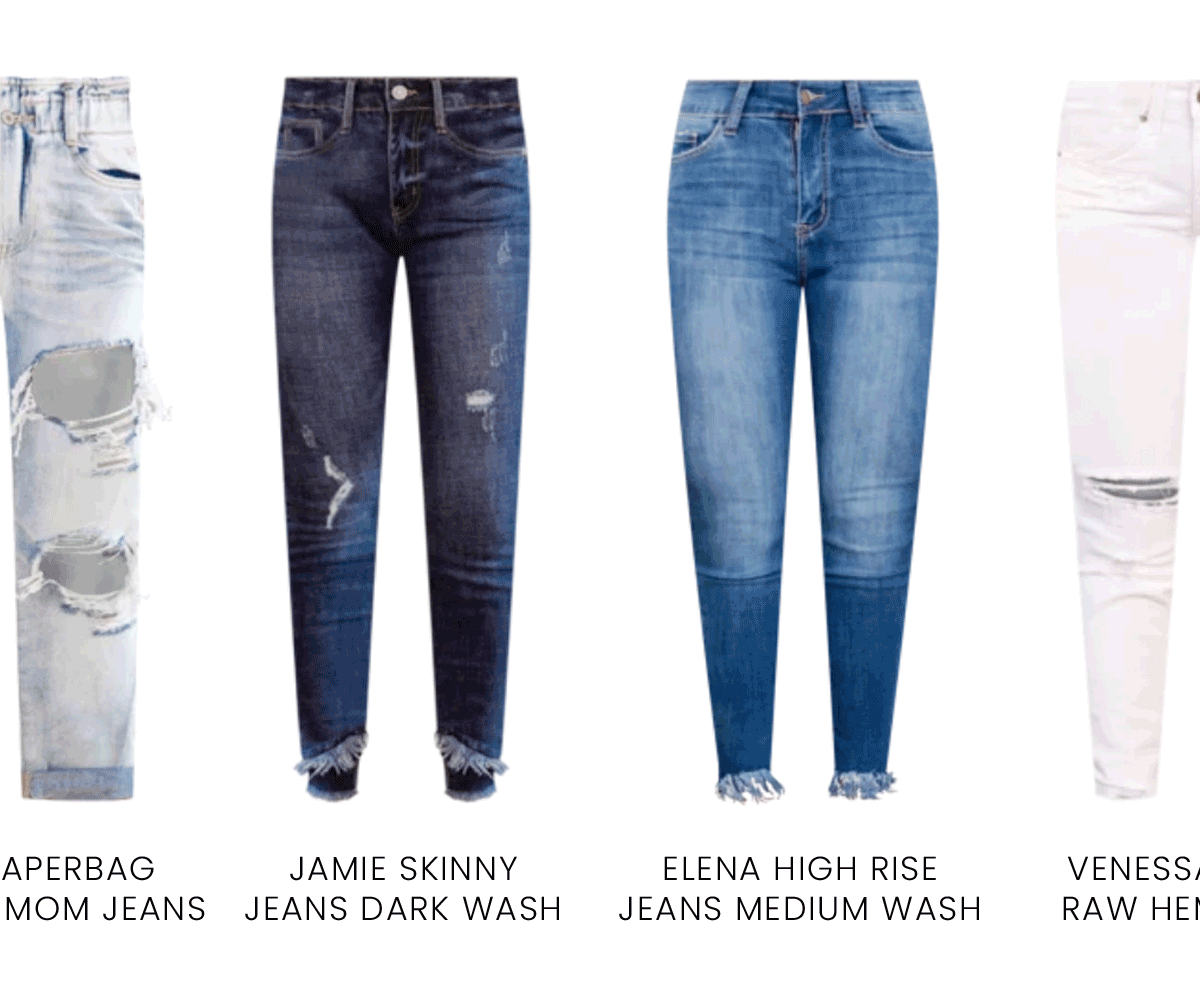 carpe DENIM with 30 OFF! 💙 The Pink Lily Boutique