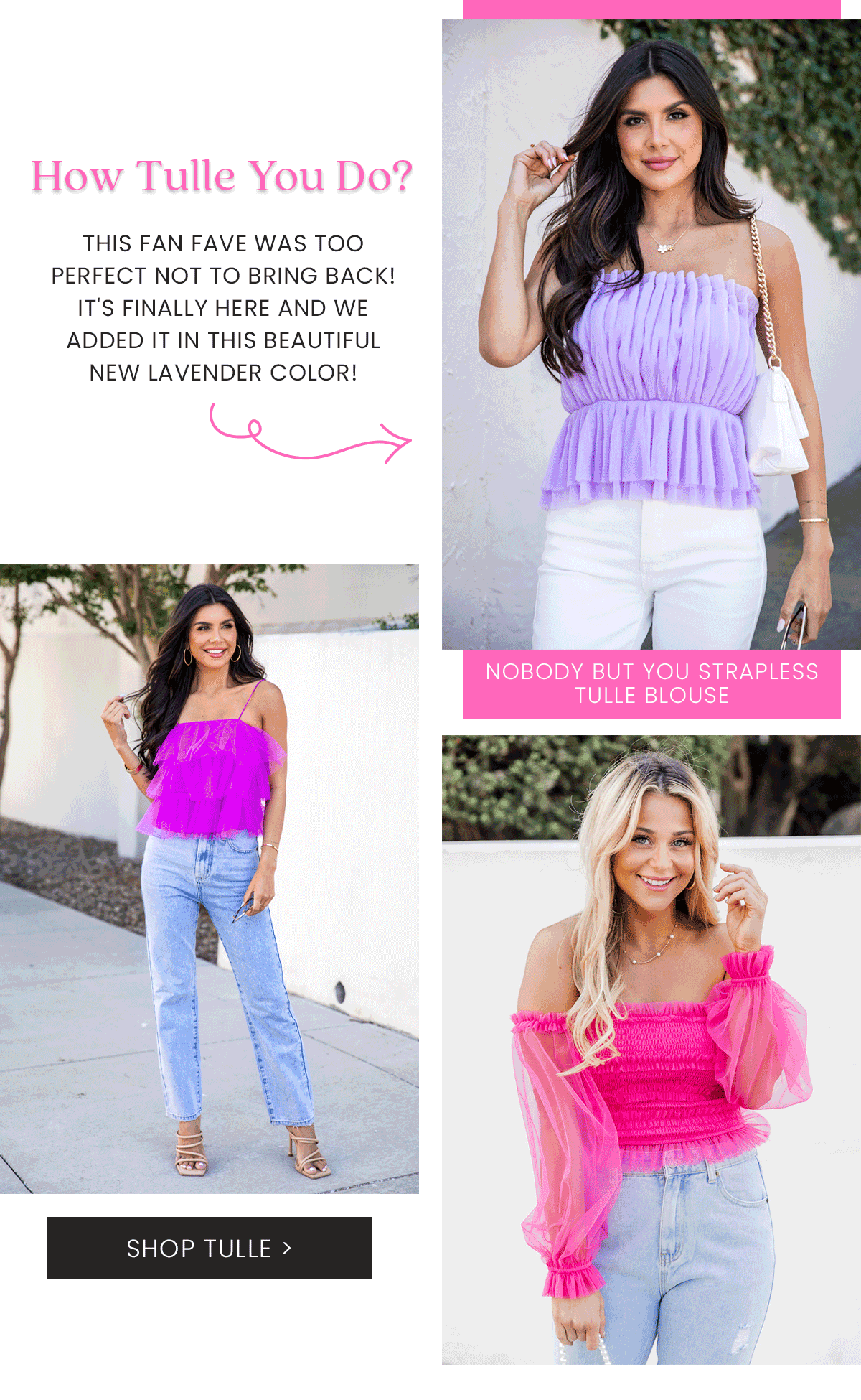 make a statement The Pink Lily Boutique