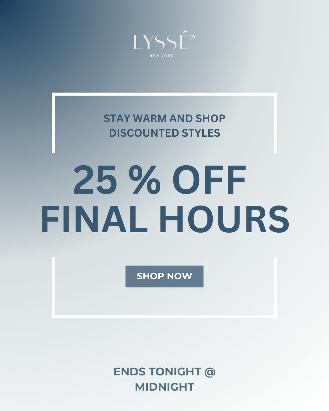 NEW YEAR, NEW MARKDOWNS