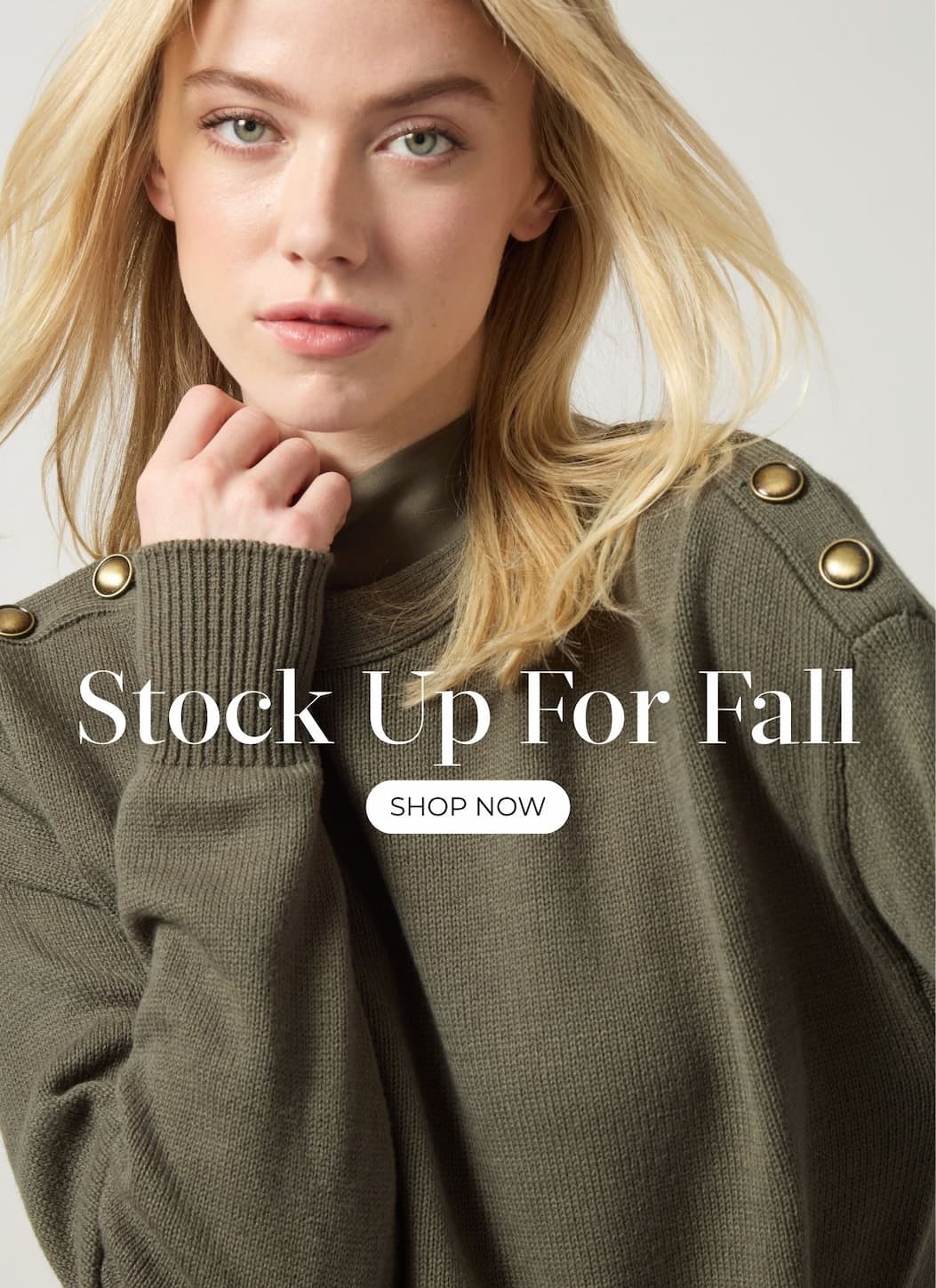Stock Up For Fall