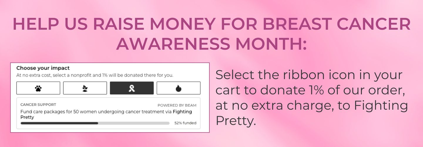 HELP US RAISE MONEY FOR BREAST CANCER AWARENESS MONTH!