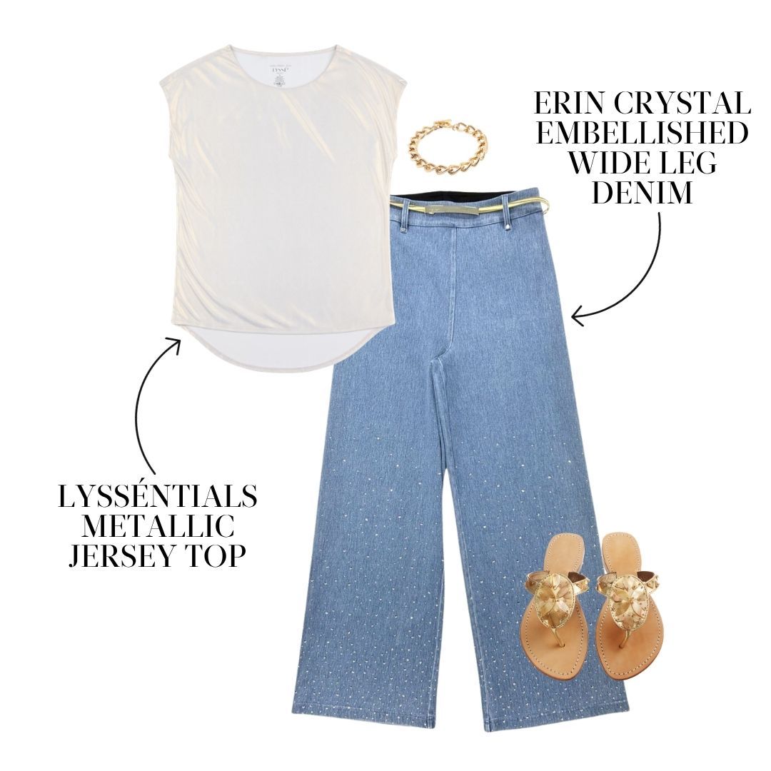 Erin Crystal Embellished Look #1