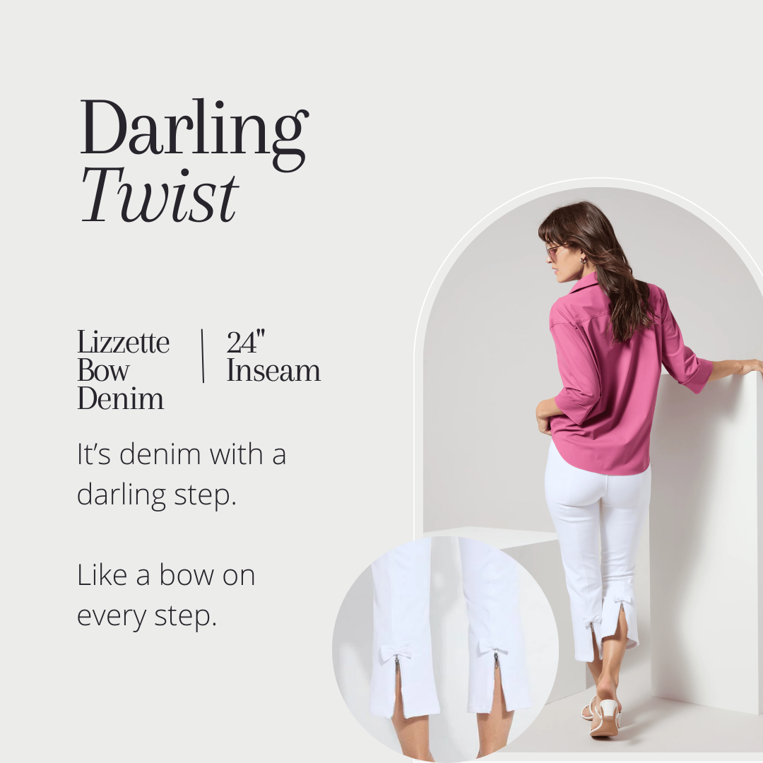 Lizzette Bow Denim