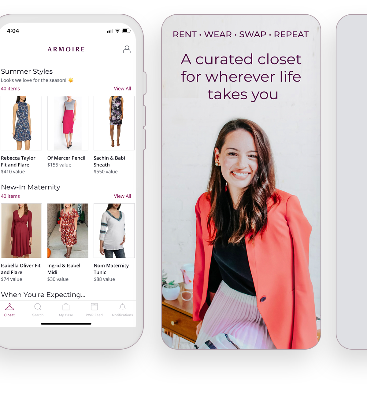 Experience the benefits of clothing rental with Armoire ARMOIRE