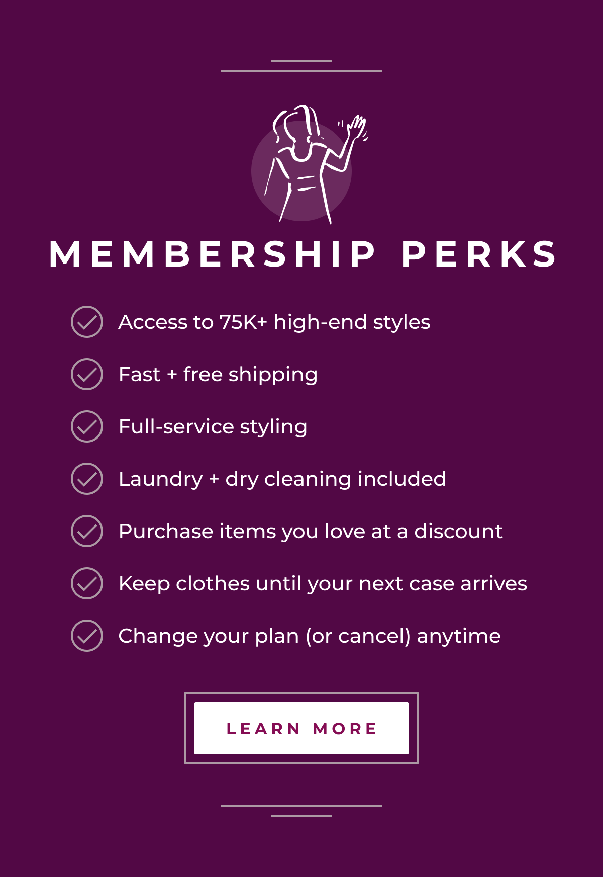 Experience the benefits of clothing rental with Armoire ARMOIRE