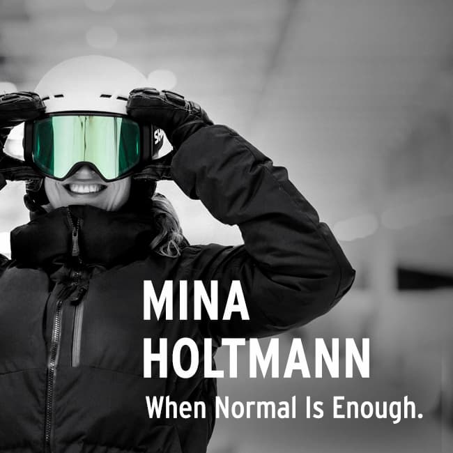 an image of a skier is skiing down a snowy hill