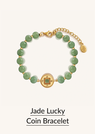 Jade Lucky Coin Bracelet