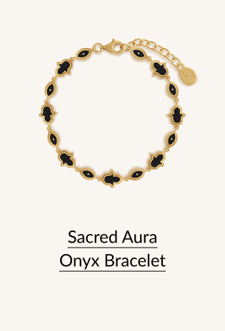 Sacred Aura Onyx Bracelet