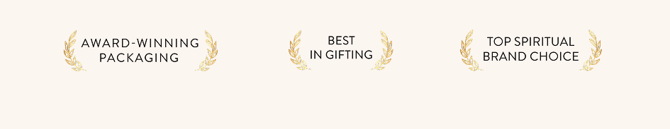 AWARD-WINNING PACKAGING BEST IN GIFTING TOP SPIRITUAL BRAND CHOICE