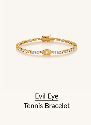 Evil Eye Tennis Bracelet