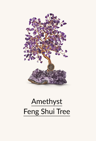 Amethyst Feng Shui Tree