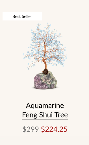 Aquamarine Feng Shui Tree