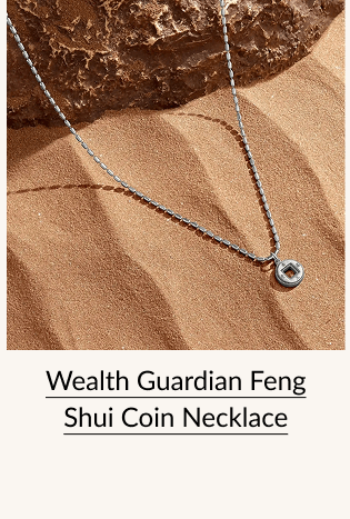 Wealth Guardian Feng Shui Coin Necklace