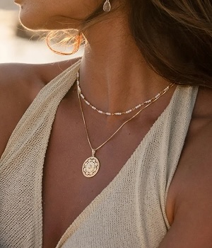 Soulful Balance Opal & Moonstone Necklace Set