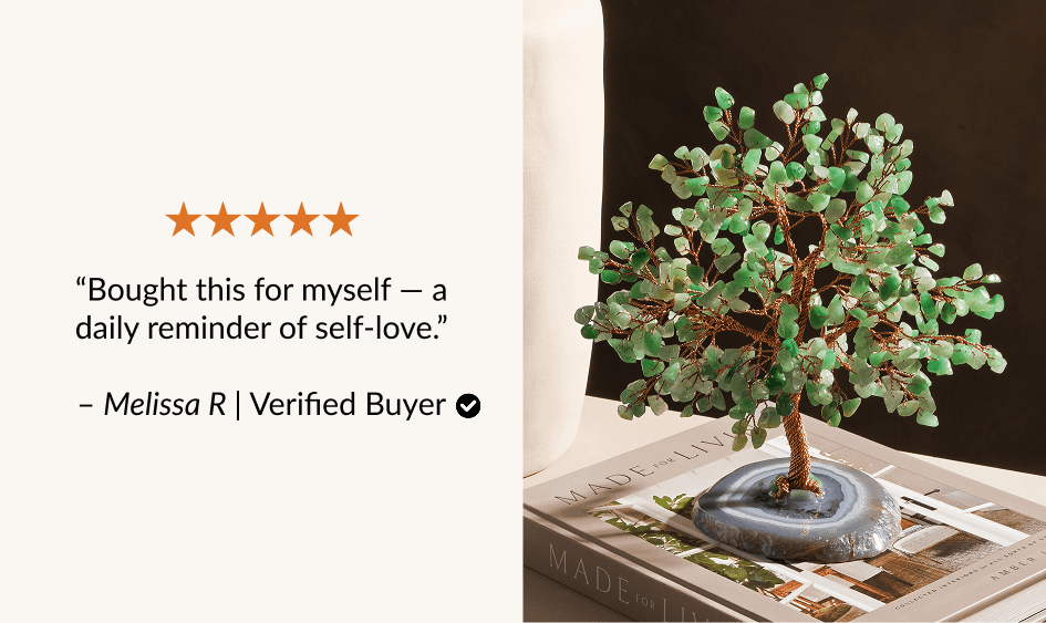 "Bought this for myself — a daily reminder of self-love." - Melissa R | Verified Buyer