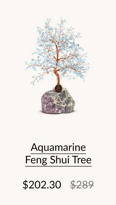 Aquamarine Feng Shui Tree
