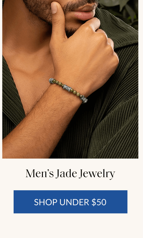 Men's Jade Jewelry SHOP UNDER $50