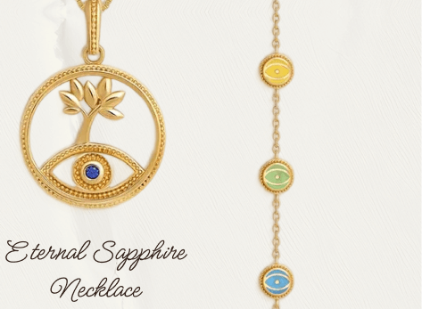 Eternal Sapphire Necklace