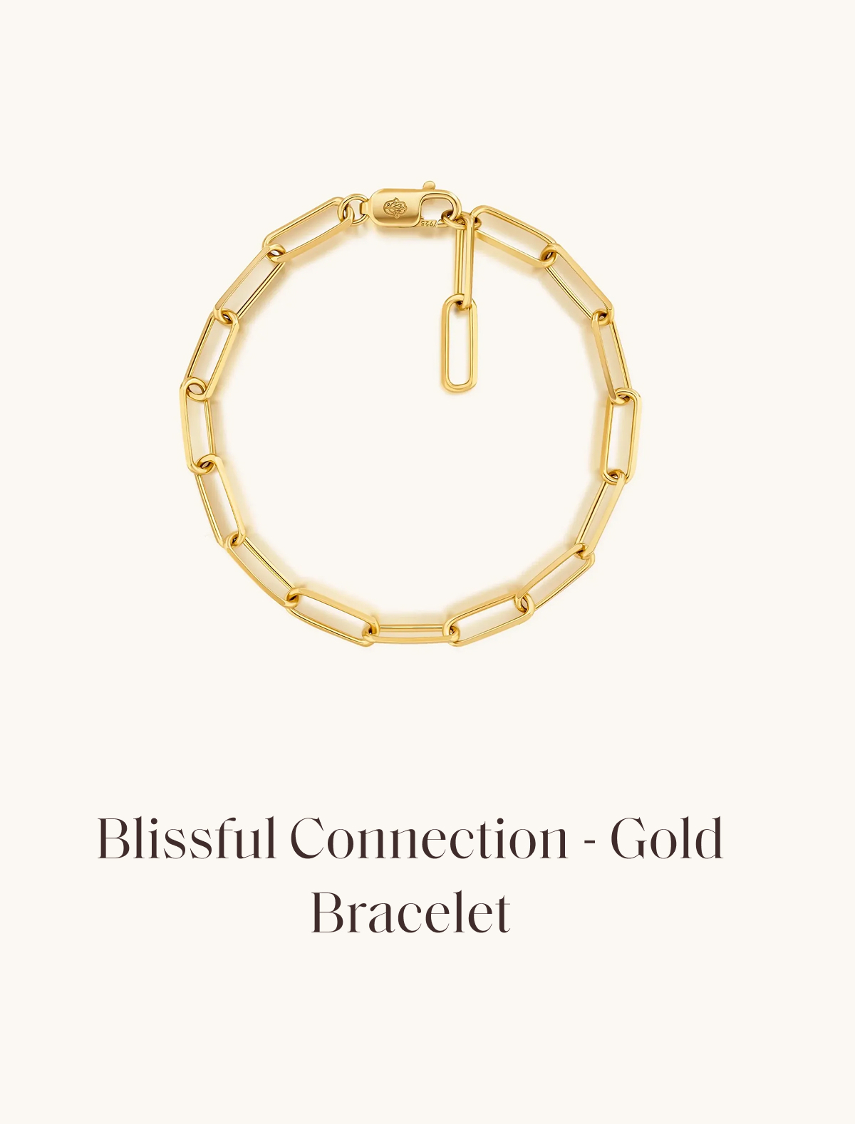 Blissful Connection - Gold Bracelet
