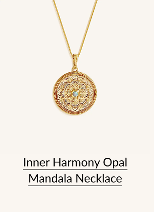 Lotus Pendant Harmony Necklace
