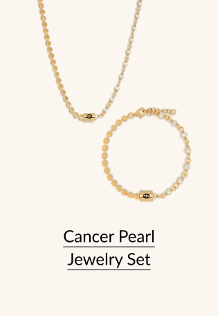 Cancer Pearl Jewelry Set