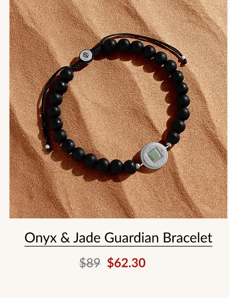 Onyx & Jade Guardian Bracelet