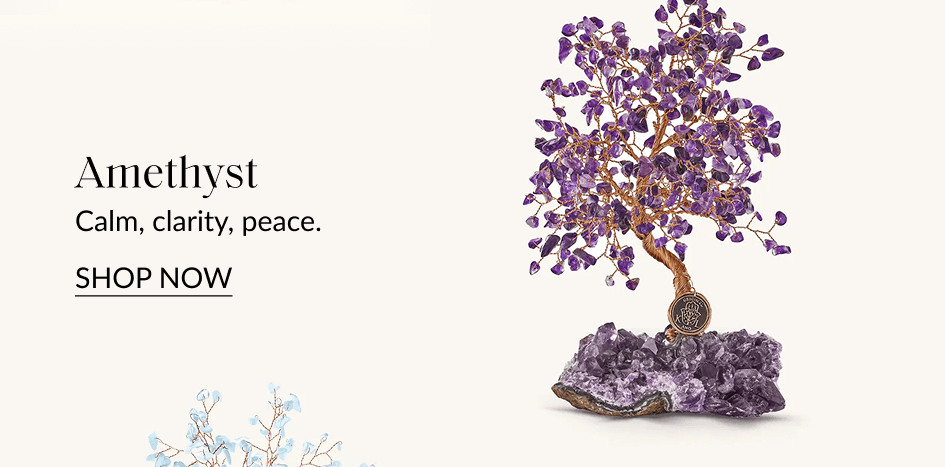 Amethyst Calm, clarity, peace. SHOP NOW