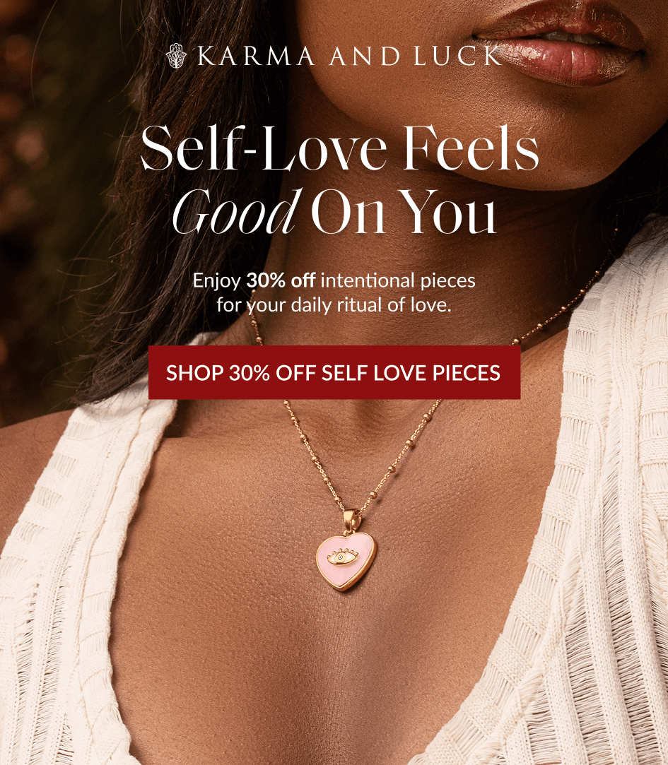 Self-Love Feels Good On You Enjoy 30% off intentional pieces for your daily ritual of love. SHOP 30% OFF SELF LOVE PIECES