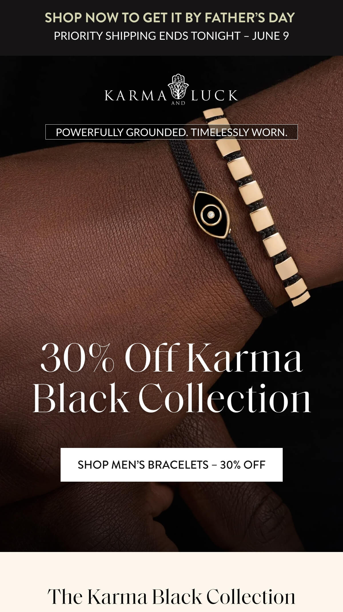 SHOP MEN'S BRACELETS - 30% OFF