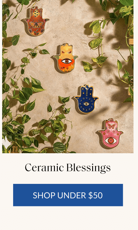 Ceramic Blessings SHOP UNDER $50