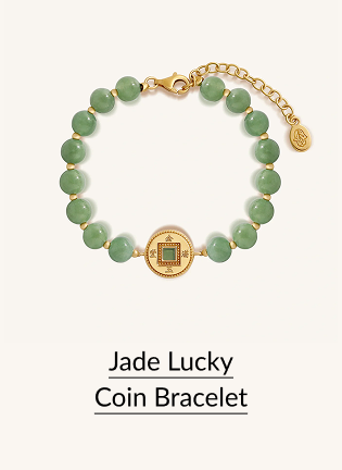 Jade Lucky Coin Bracelet