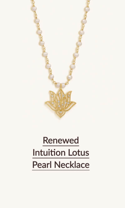 Timeless Treasures  To Adore - Shop Renewed Intuition Lotus Pearl Necklace
