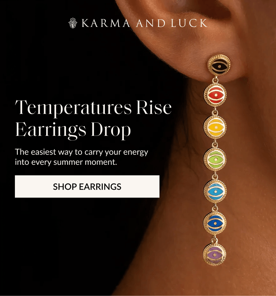 Temperatures Rise Earrings Drop The easiest way to carry your energy into every summer moment. SHOP EARRINGS