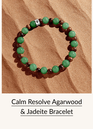 Calm Resolve Agarwood & Jadeite Bracelet