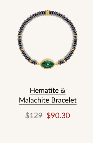 Hematite & Malachite Bracelet