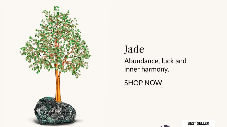 Jade Abundance, luck and inner harmony. SHOP NOW