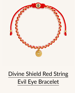 Divine Shield Red String Evil Eye Bracelet