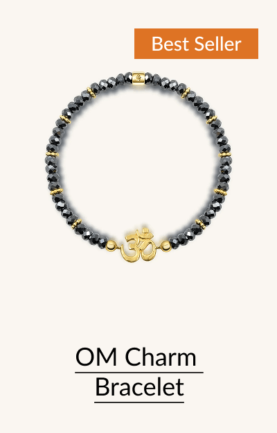 OM Charm Bracelet