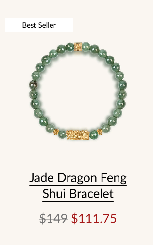 Jade Dragon Feng Shui Bracelet